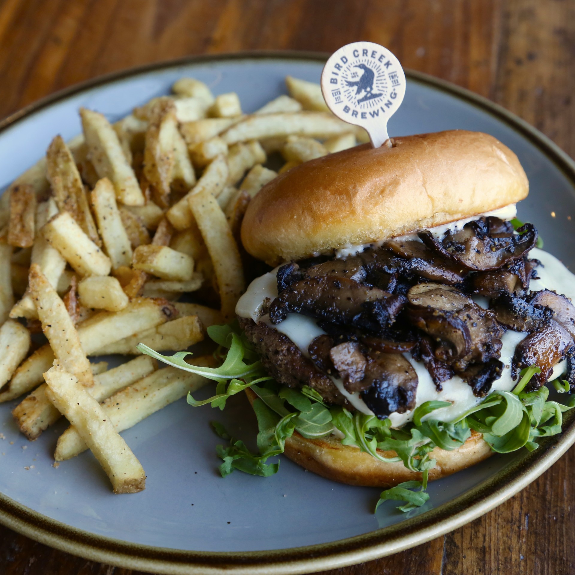 M. Bison Burger