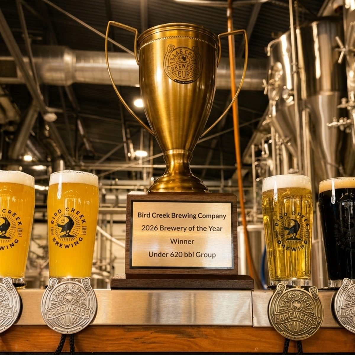 Award-winning beer. Gourmet burgers. Live music.