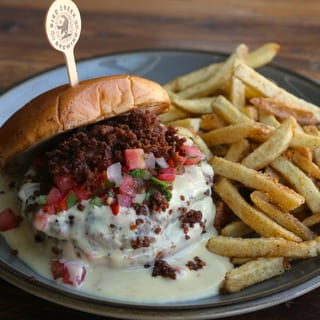 Burger Con Queso